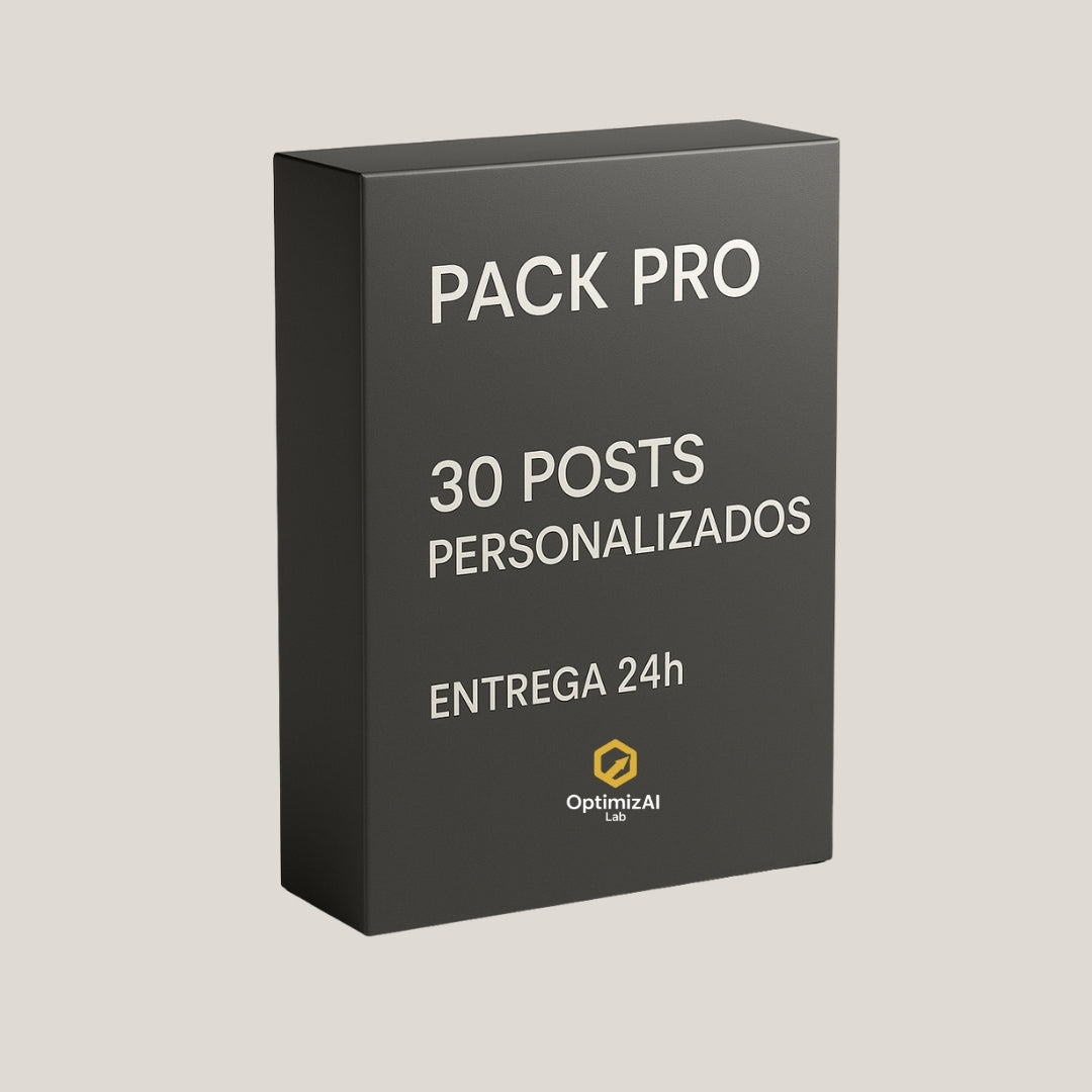Pack Pro 30 Posts | Entrega en 24h