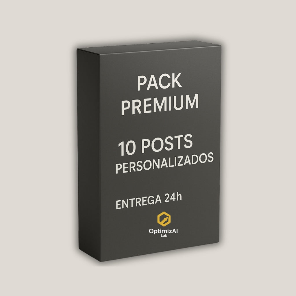Pack Express 10 Posts Premium | Entrega en 24h